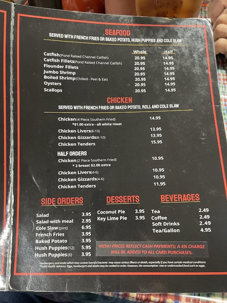 McLin's Restaurant Menu image 2