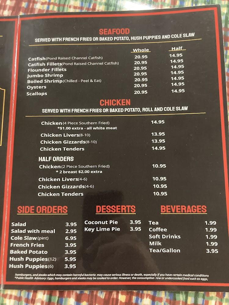 McLin's Restaurant Menu image 4